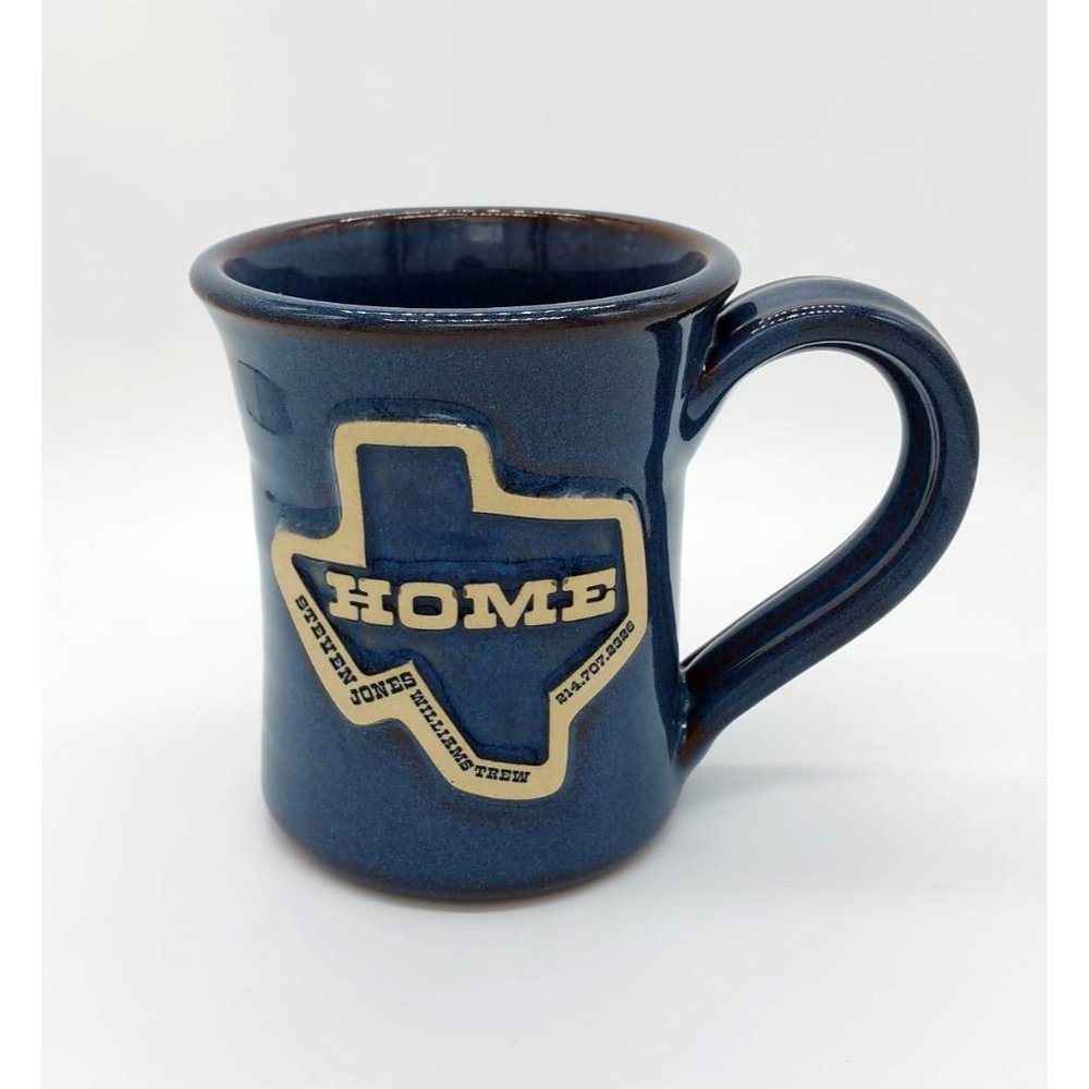 Deneen Pottery Texas Mug For Tea Coffee